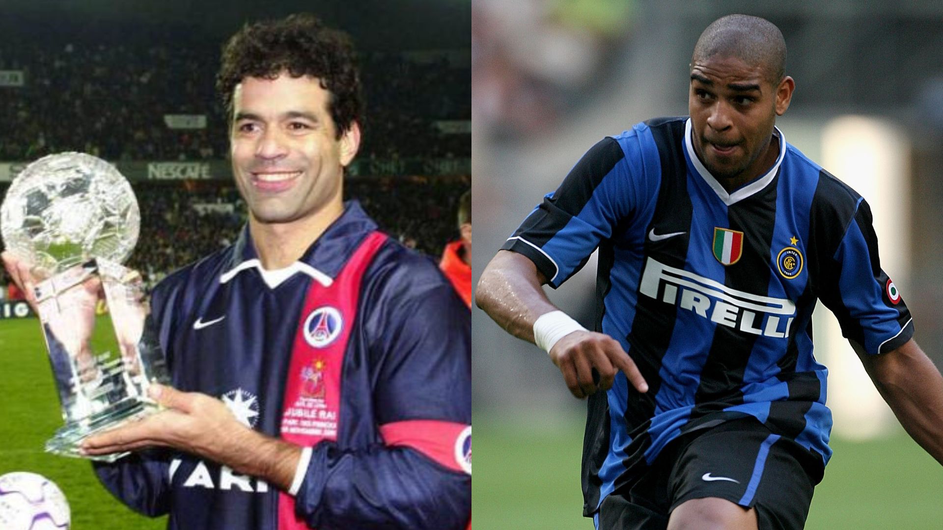 news.img_alt Histórias de sucesso: Raí, Ronaldinho, Adriano, Ronaldo, Jair Da Costa - ídolos do PSG e Inter de Milão.