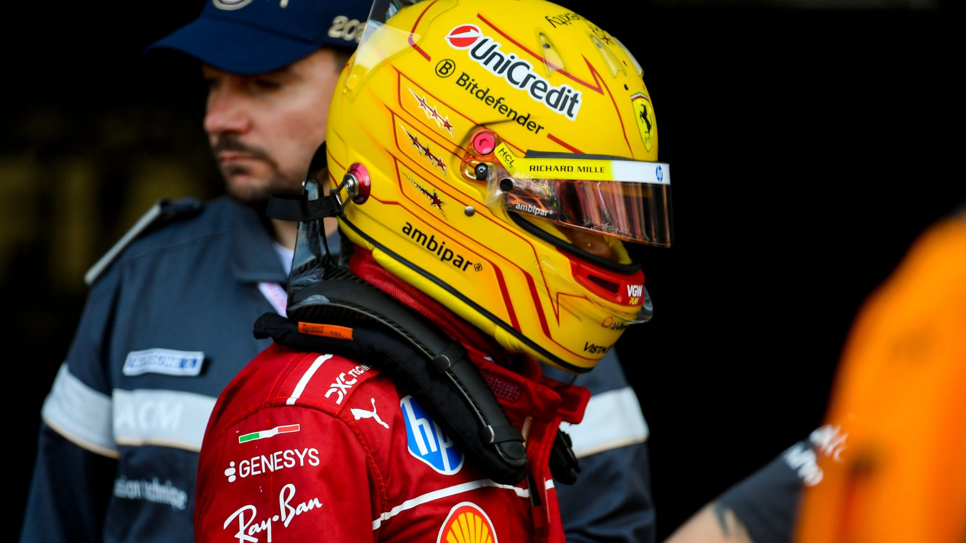 Lewis Hamilton durante o GP de Mônaco da F1 2025