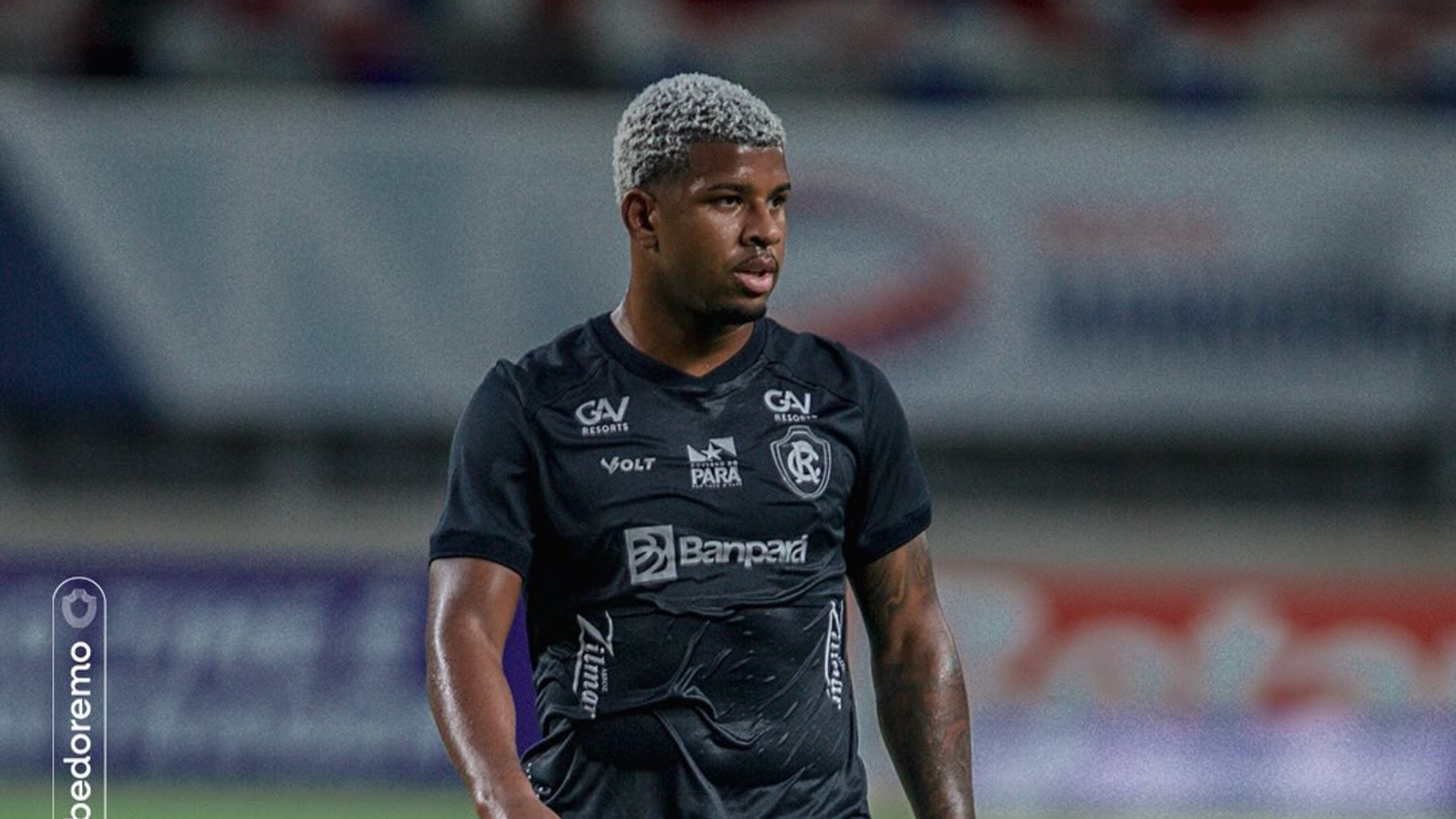 Jaderson, atacante do Remo, em recuperação na UTI do Hospital Porto Dias