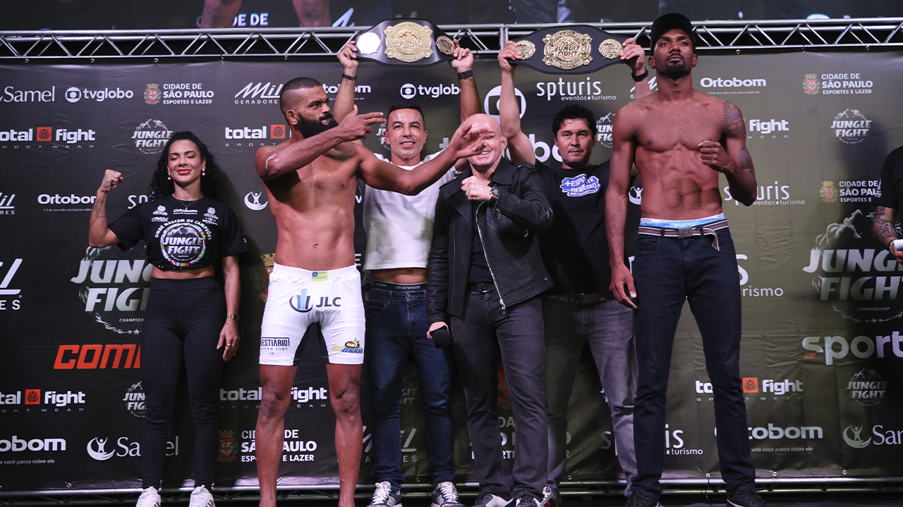 Lutas emocionantes no Jungle Fight 136