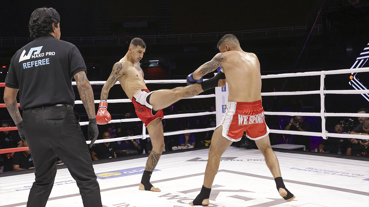 Luta emocionante no K-1 World Max South American Round