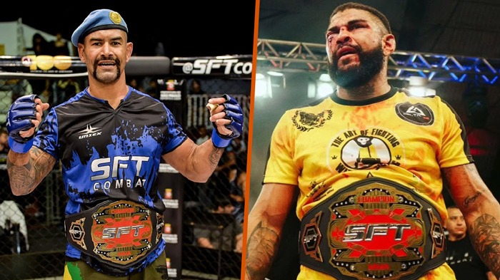 Rafael Soldado e Irwing King Kong se preparam para o embate histórico no SFT Combat 56