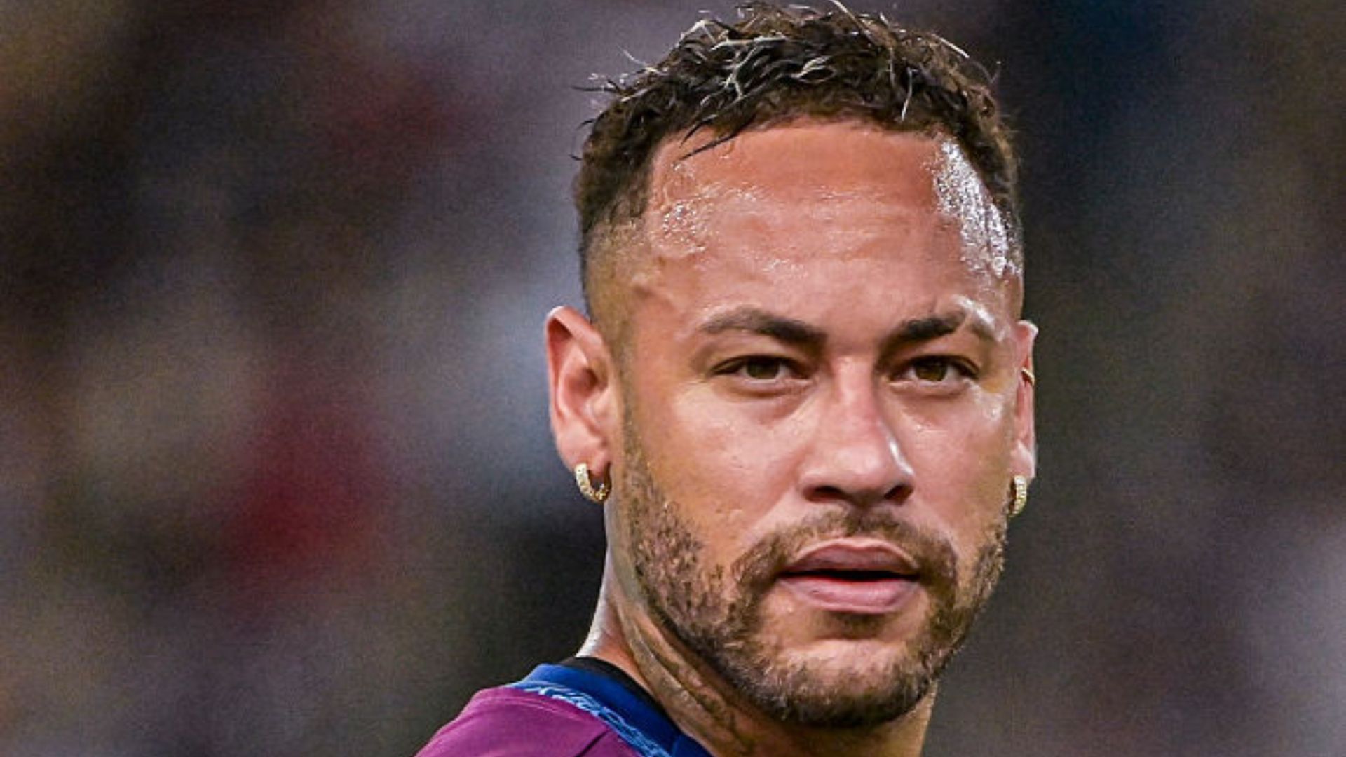 Neymar se recuperando no Santos
