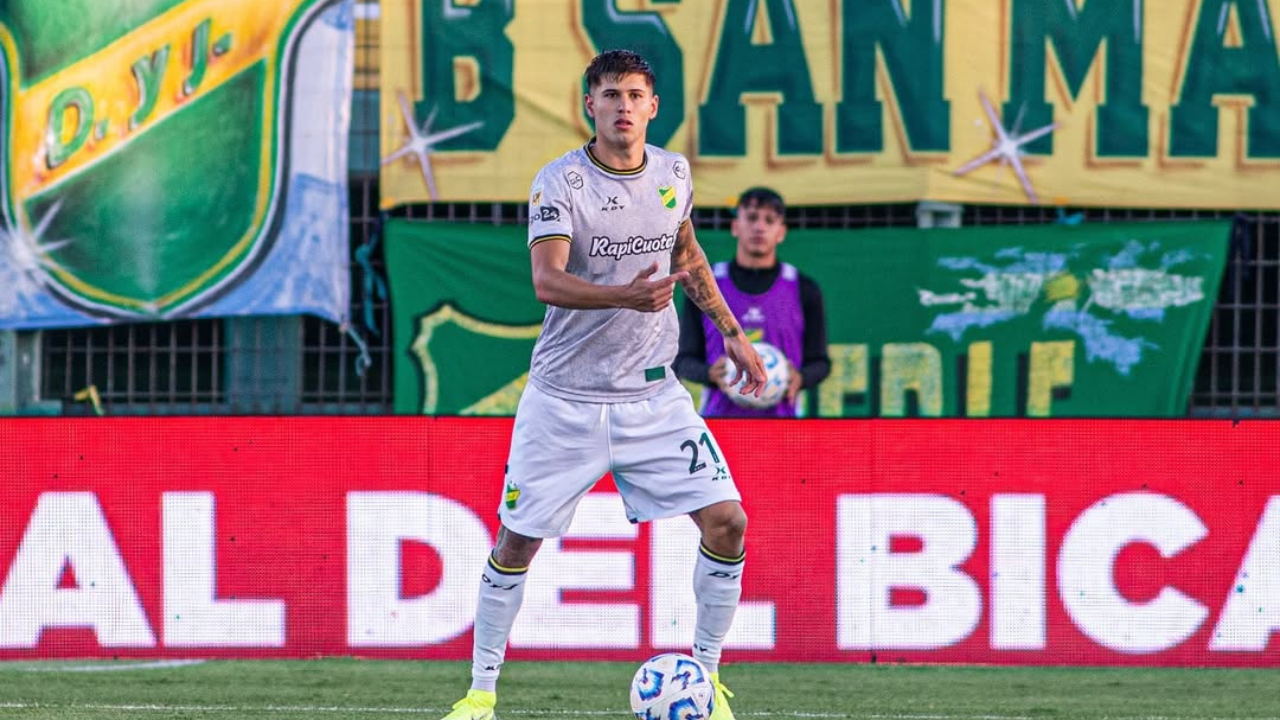 Zagueiro argentino Santiago Ramos Mingo em ação pelo Palmeiras